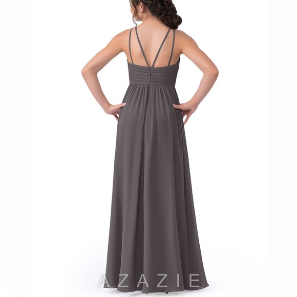 Azazie Leighton Junior Bridesmaid Dress - Picture 2 of 5